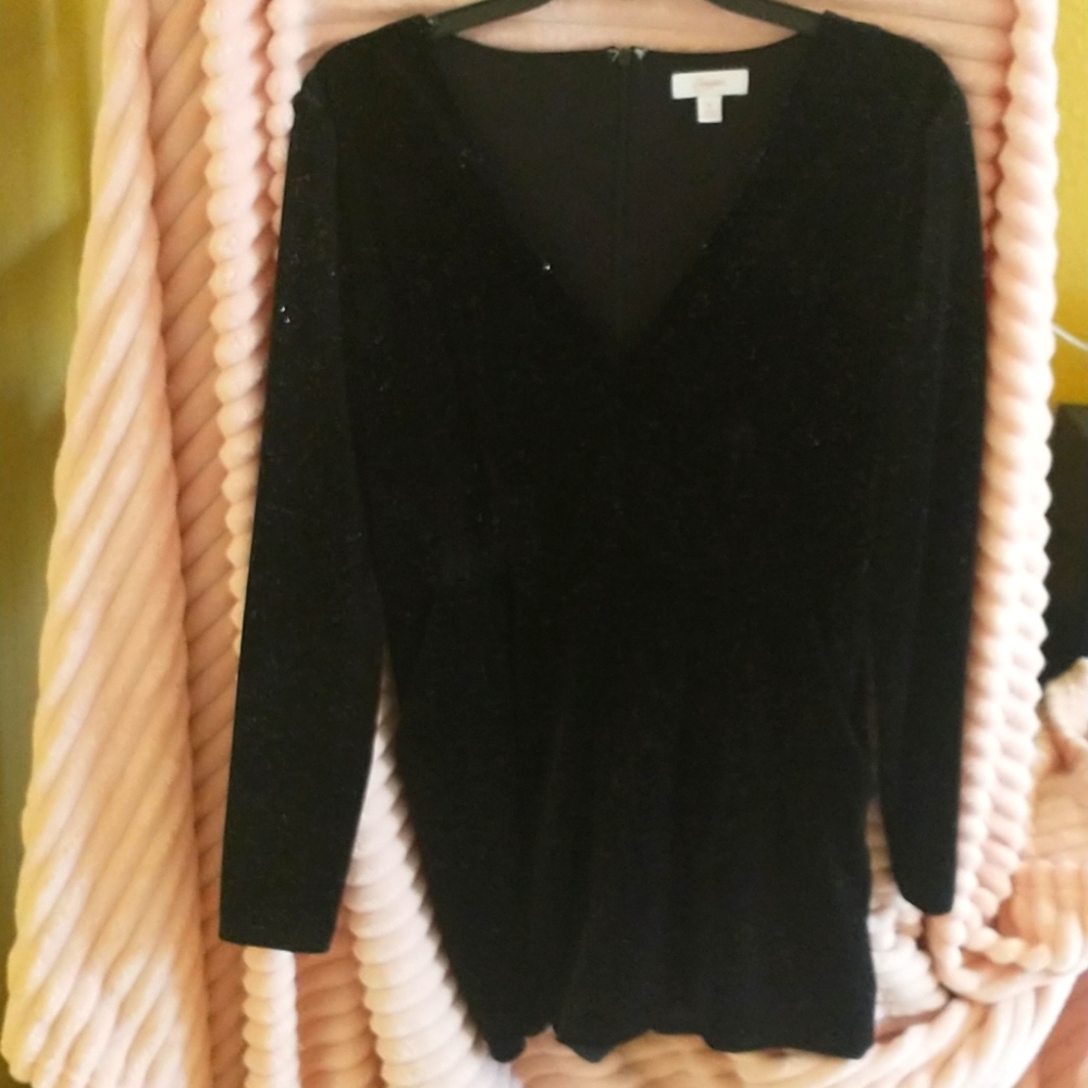 Candie's Velvet Romper